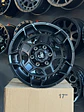 Llantas 17x9 6x139.7 et -5 scorpion negro mate  - Miniatura 2