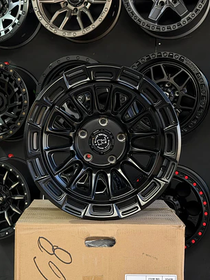 Llantas 17x9 5x130 et 0 blackrhino negro mate 