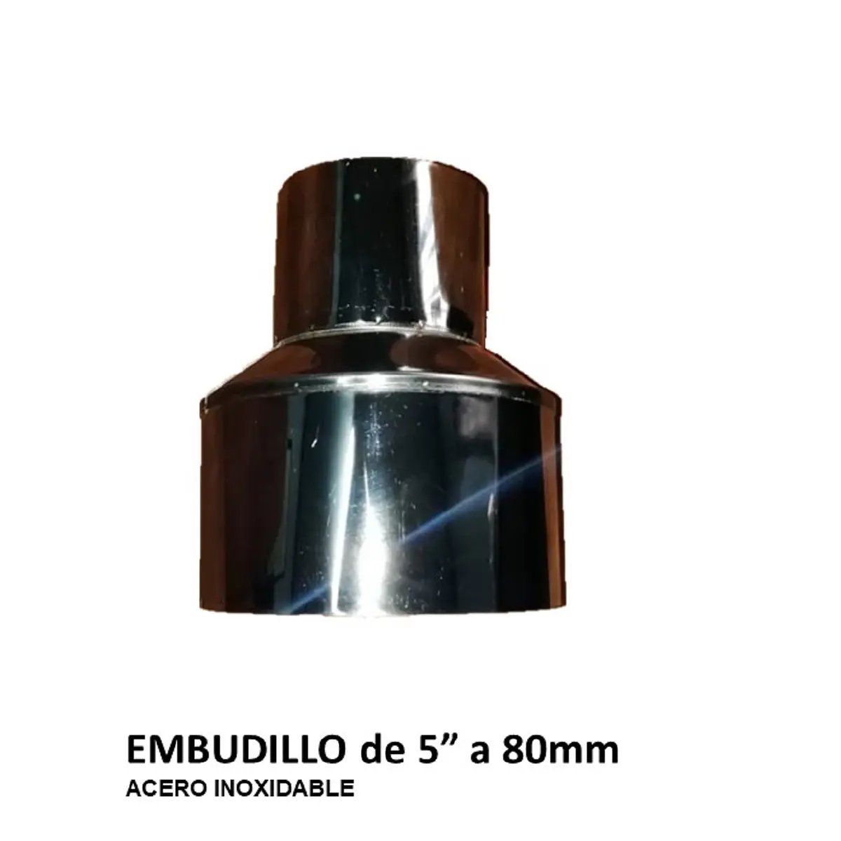 Embudillo de 5" a 80mm