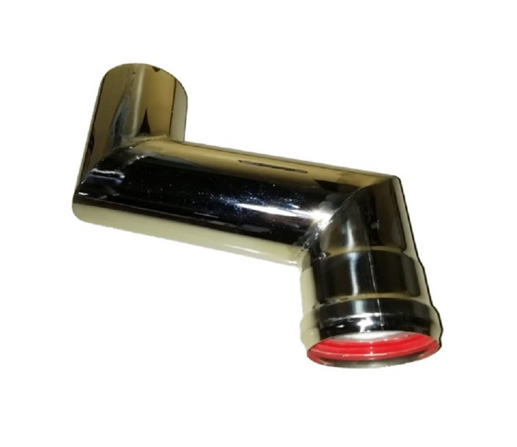 Codo y Contracodo (Adaptador Leña a Pellet)