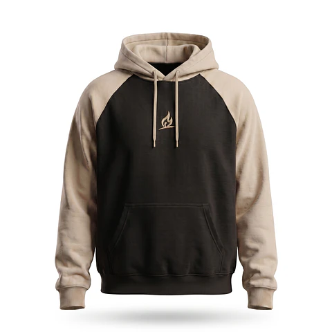 Beige Fade Hoodie 