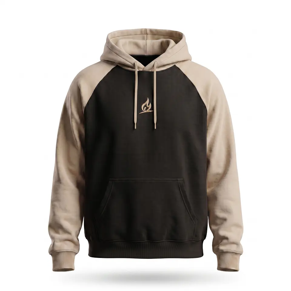 Beige Fade Hoodie  1