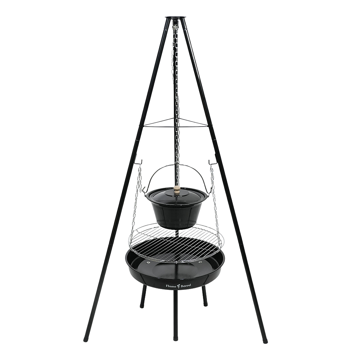 Asador colgante negro 1