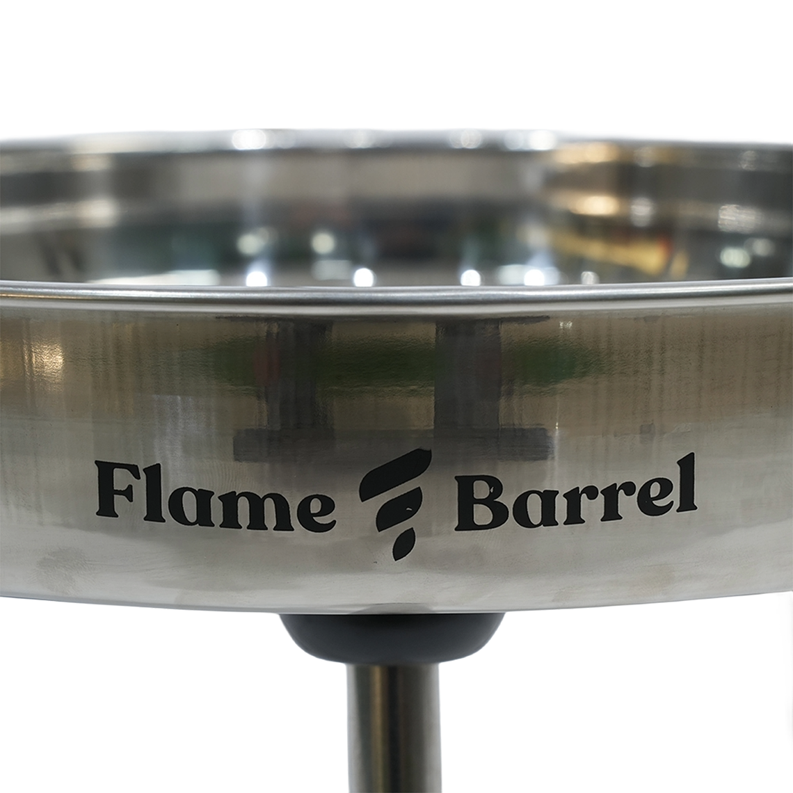 Asador colgante de cromo 3