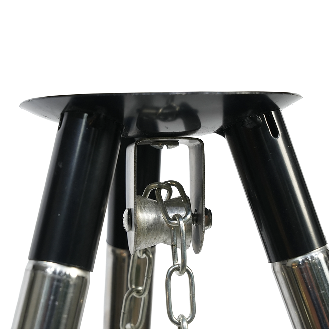 Asador colgante de cromo 5