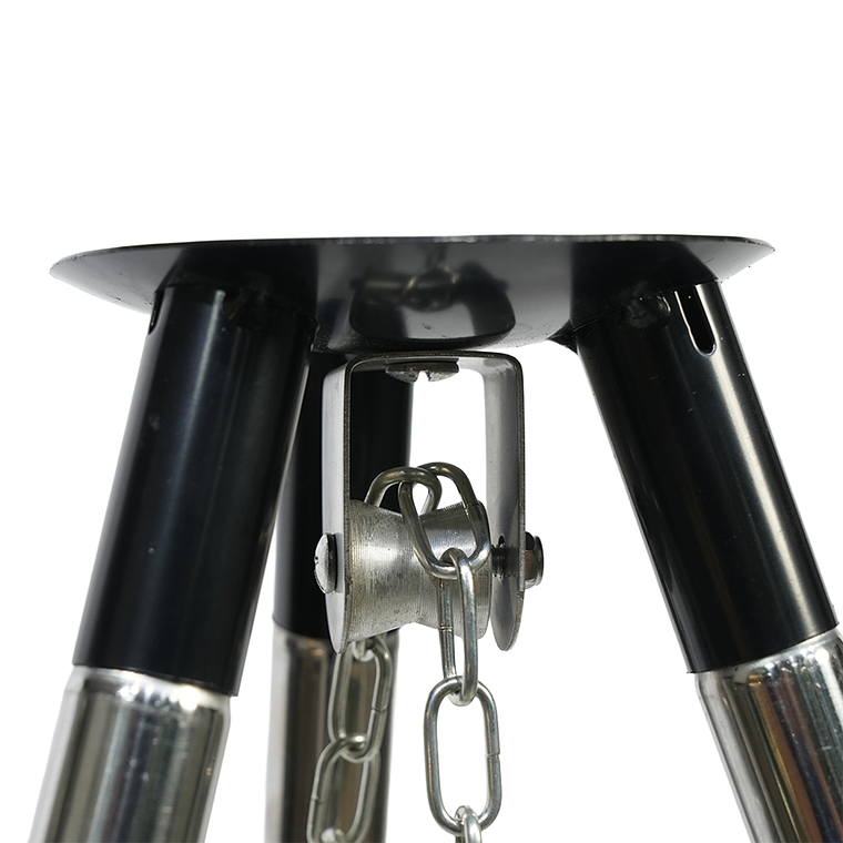 Asador colgante de cromo 5