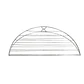 Parrilla superior plegable para Barril XL - Miniatura 2