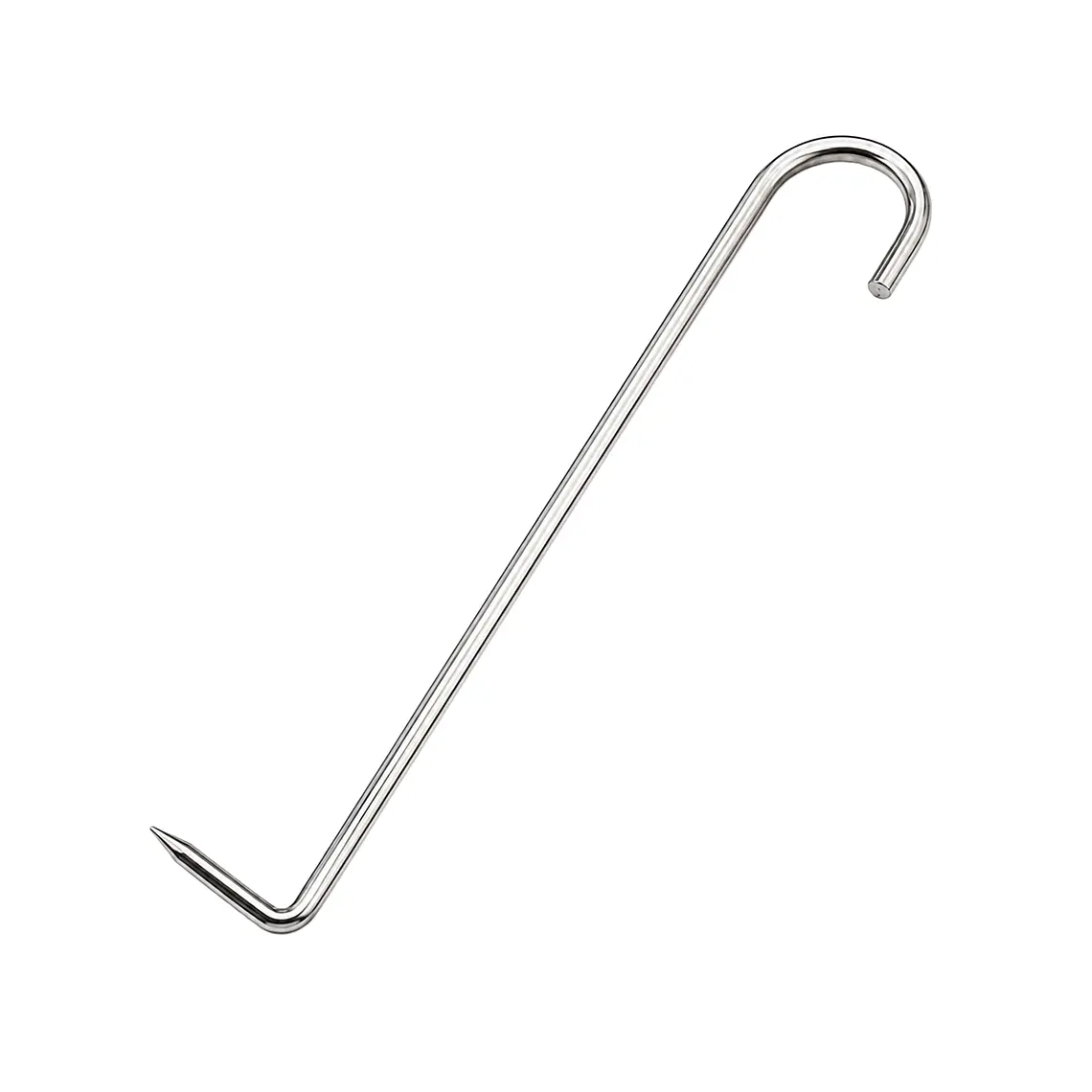 Pincho Colgador para Carne Flame Barrel | Acero Inoxidable 1