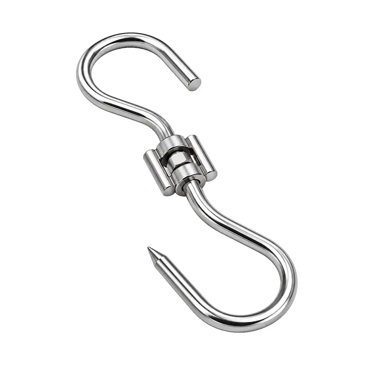 Set de Ganchos Giratorios para Barril x10 Unidades | Flame Barrel | Acero Inoxidable 1