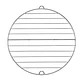 Parrilla superior plegable para Barril XL - Miniatura 1