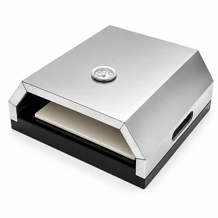 Pizza Box para Parrilla Flame Barrel | Horno para Pizza en Acero Inoxidable