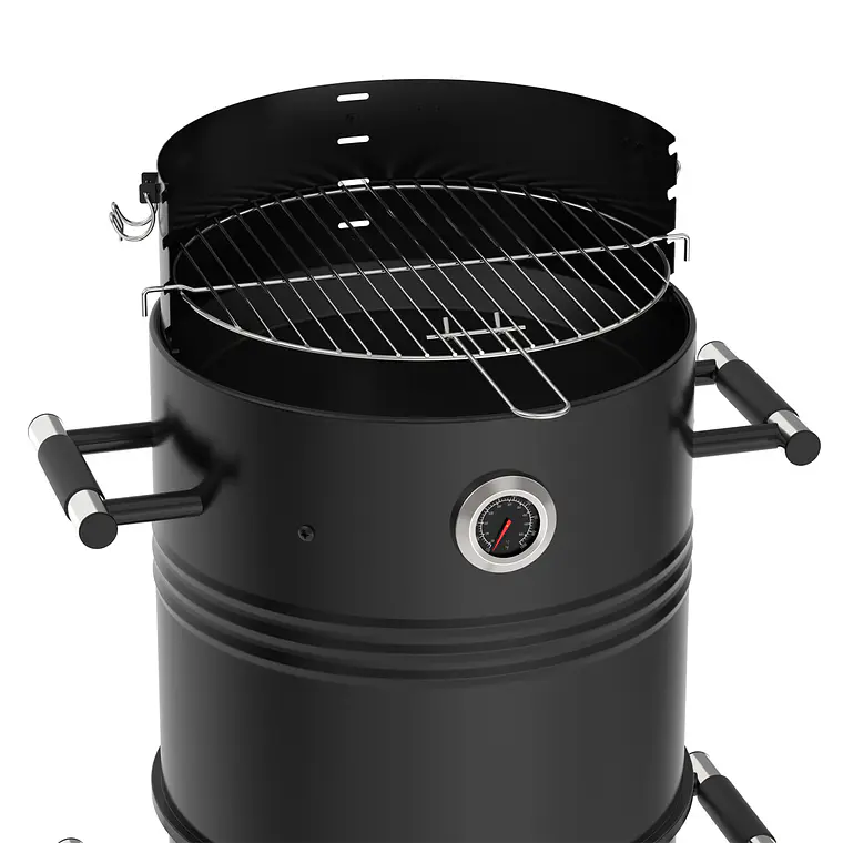 Ahumador Vertical Flame Barrel 16 Pulgadas 2 Niveles 2