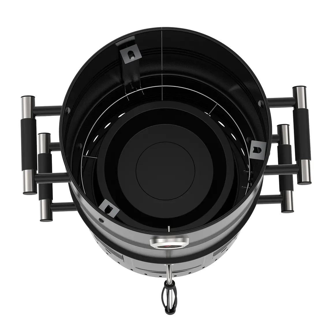 Ahumador Vertical Flame Barrel 16 Pulgadas 2 Niveles 3