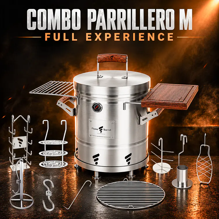 Combo Parrillero Mountain M Full Experience 1