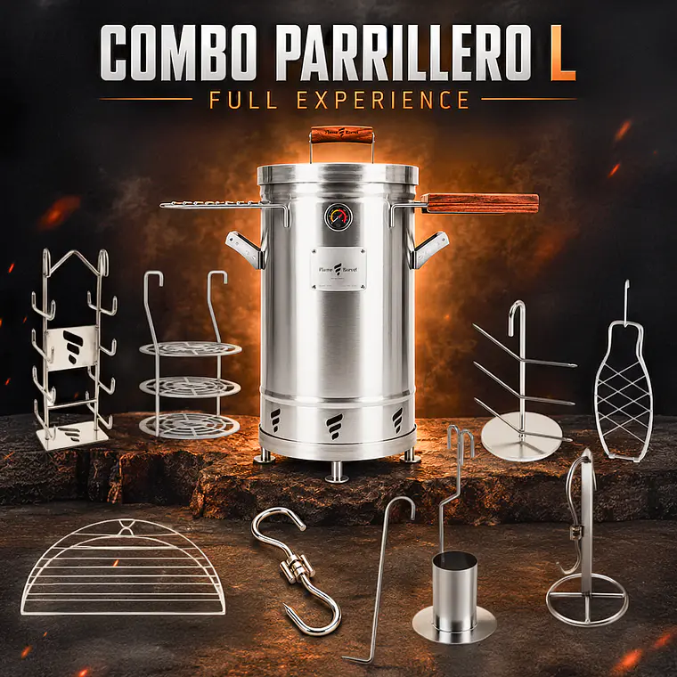 Combo Parrillero Mountain L Full Experience 1