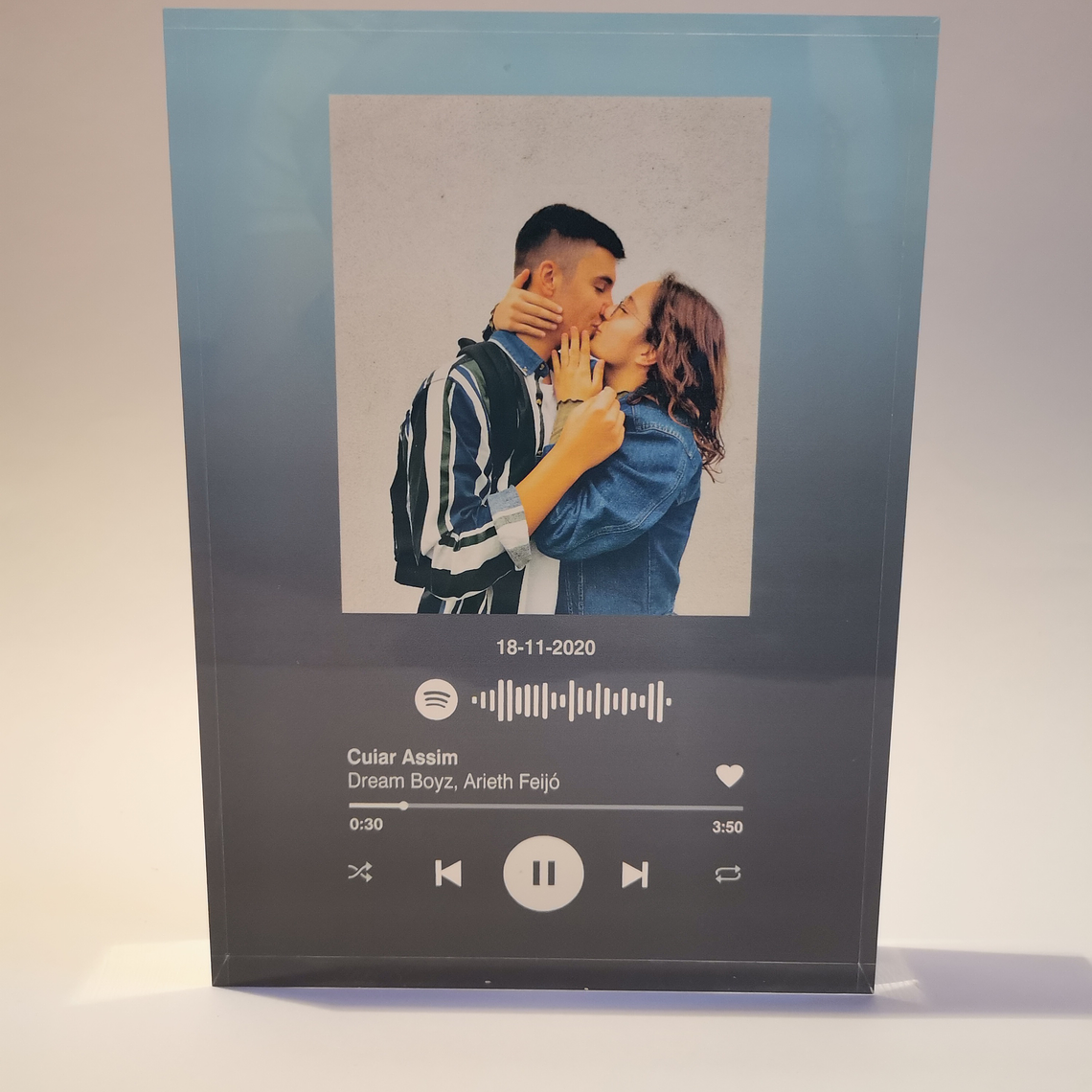 Placa Spotify - PREMIUM 9