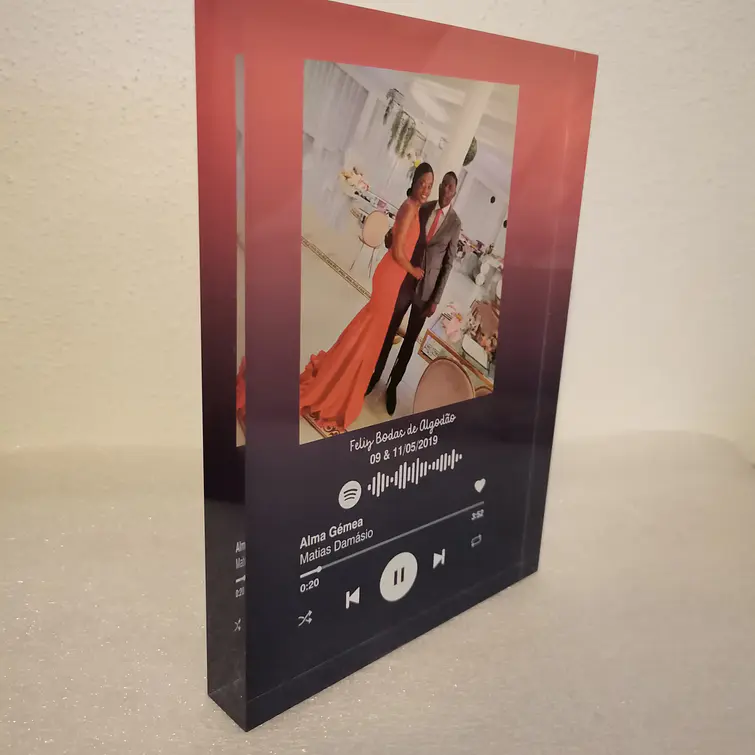 Placa Spotify - PREMIUM 11