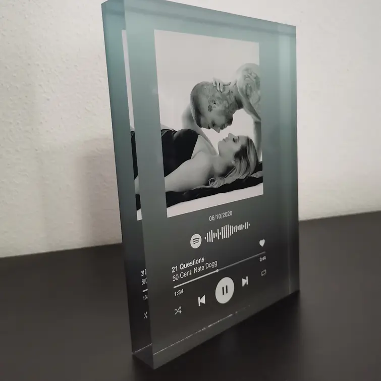 Placa Spotify - PREMIUM 12