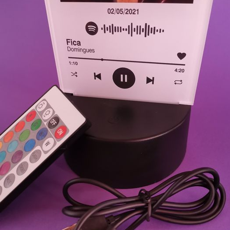 Placa Spotify - SPOTLIGHT 5