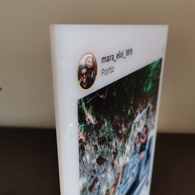 Placa Instagram - BASIC 3