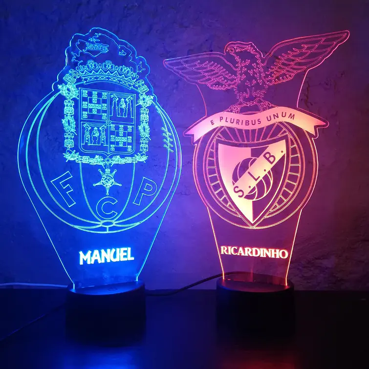 Candeeiros Led - Clubes 1