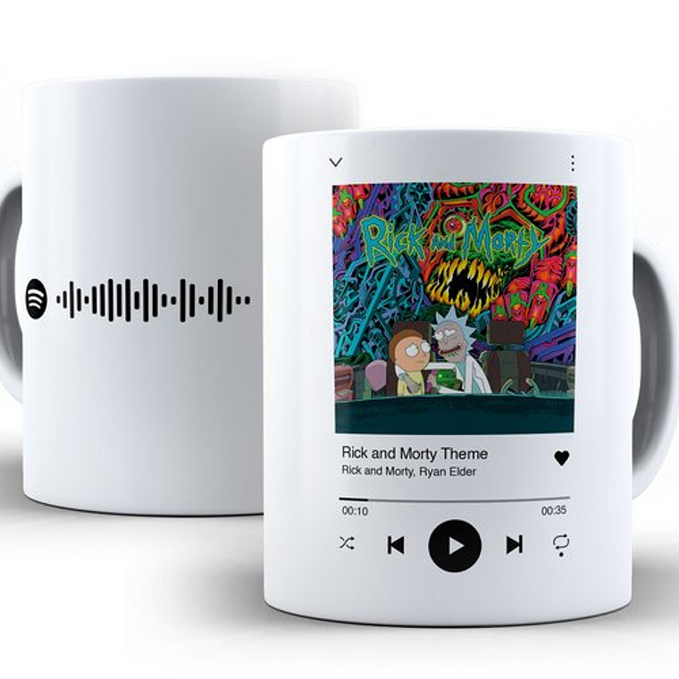 Caneca Spotify Personalizada 2