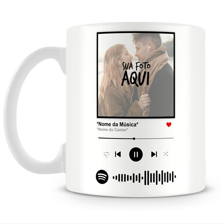 Caneca Spotify Personalizada 5