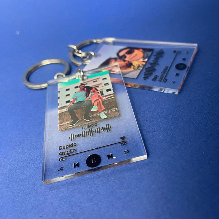 Porta-Chaves - Acrílico Spotify  4