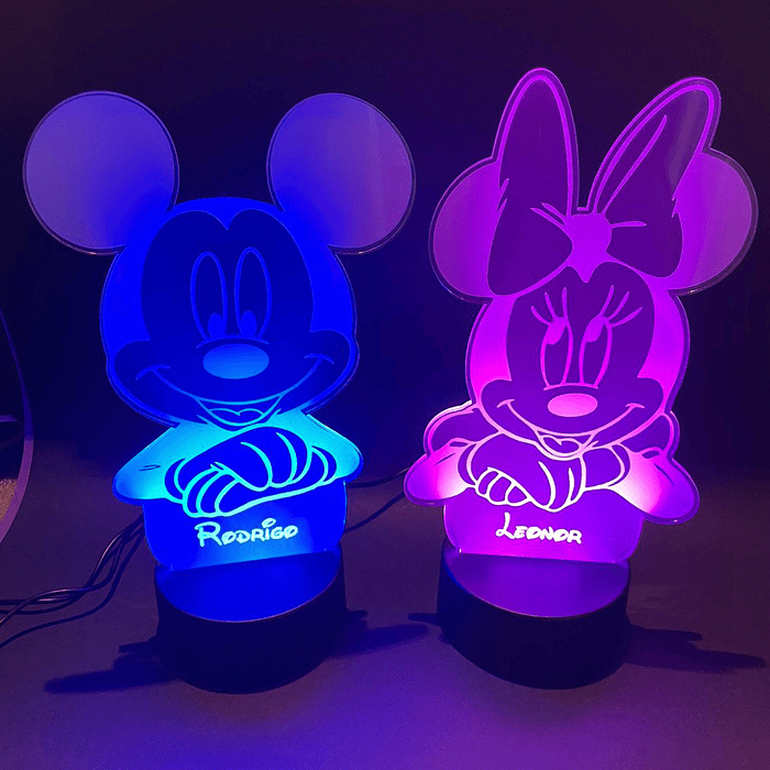 Candeeiros LED - Disney 1