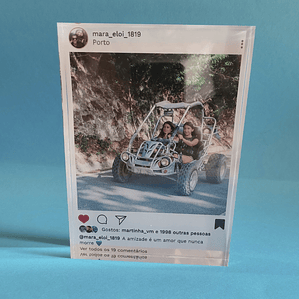 Placa Instagram  - INSTA 3D