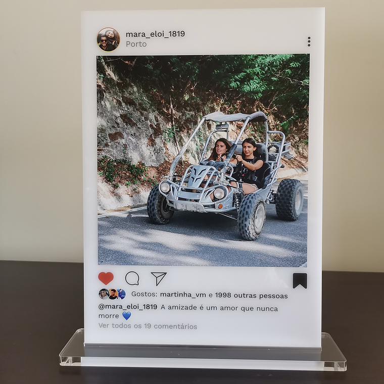 Placa Instagram - BASIC 1