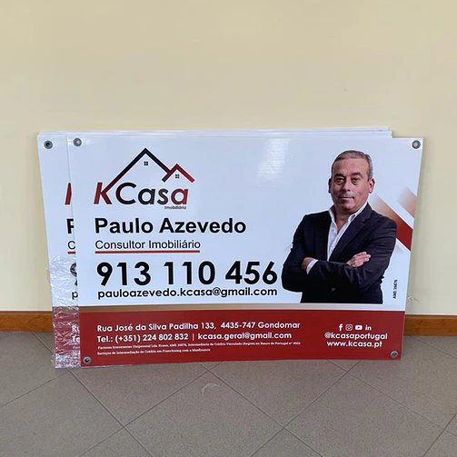 Placas Imobiliárias Personalizadas  1