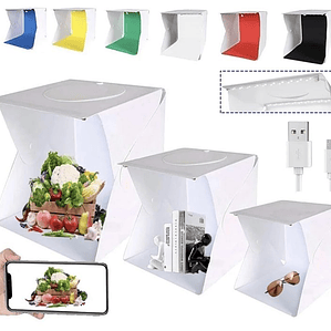 Lightbox / Softbox  40cm portátil -  Portes incluidos