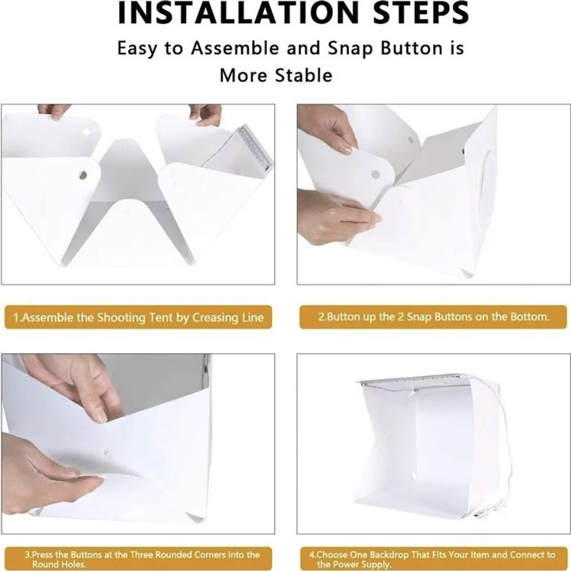 Lightbox / Softbox  40cm portátil -  Portes incluidos 2
