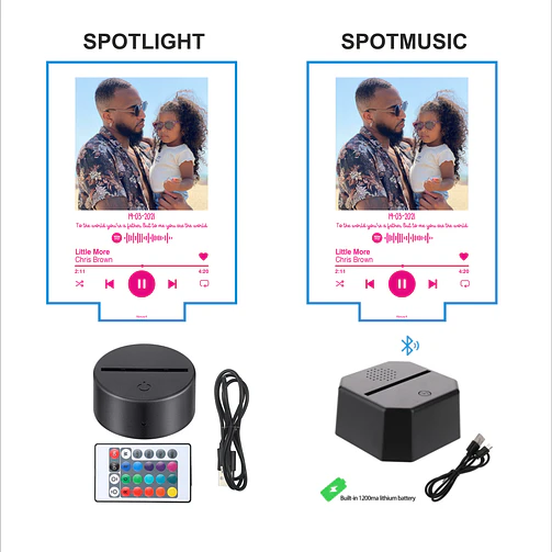 Placa Spotify - SPOTLIGHT 8