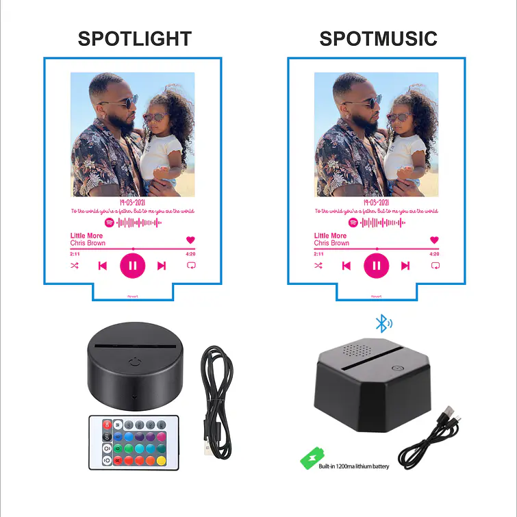 Placa Spotify - SPOTLIGHT 8
