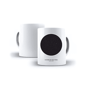 Caneca Mapa das Estrelas﻿