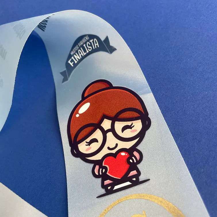 Fitas Académicas Estampadas 2