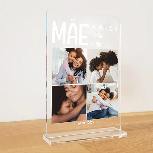 Placa em Acrílico - MÃE 2