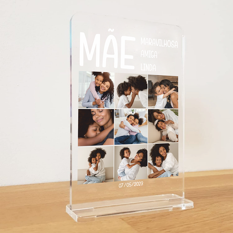Placa em Acrílico - MÃE 1
