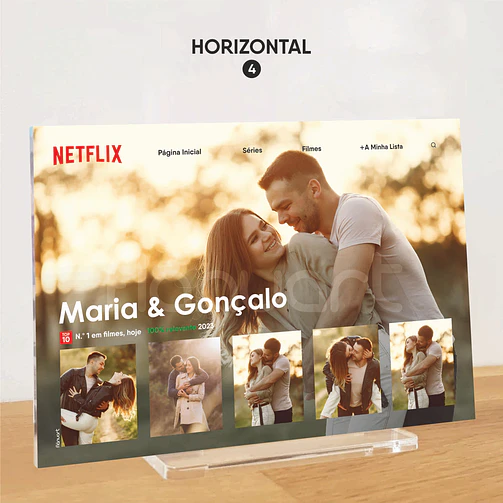 Placa de Acrílico Netflix 7