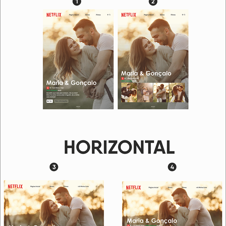 Placa de Acrílico Netflix 8