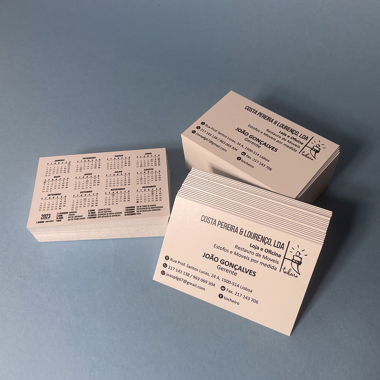 Impressão Cartões de Visita 3