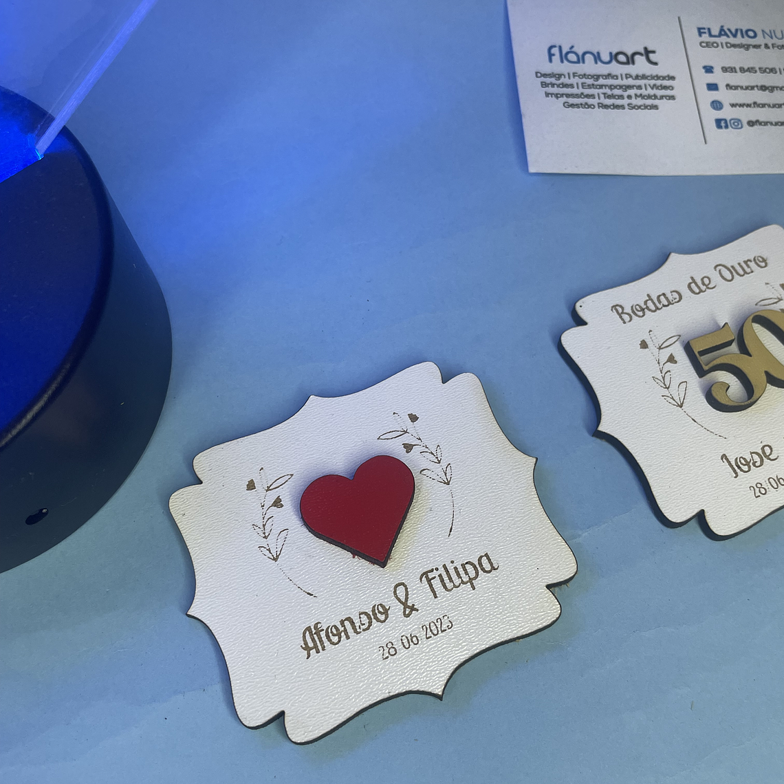 Lembrança de Casamento / Bodas de Prata / Bodas de Ouro 6