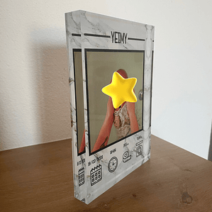 Placa de Nascimento Bebé | Premium