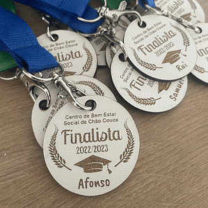 Medalha para Finalista C/ Fita