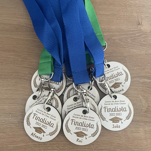 Medalha para Finalista C/ Fita 3