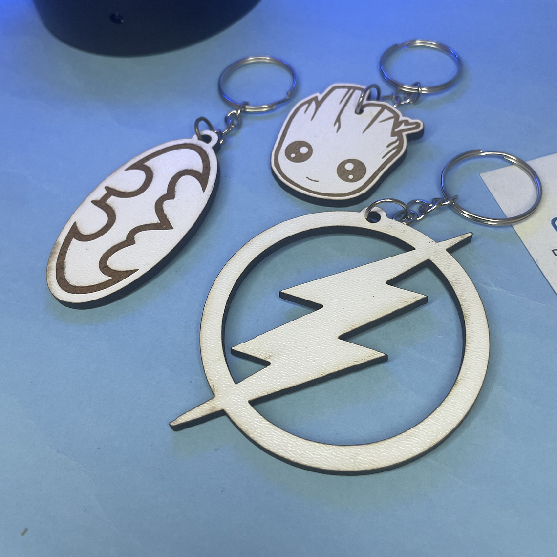 Porta-Chaves - Super Heróis MDF 1