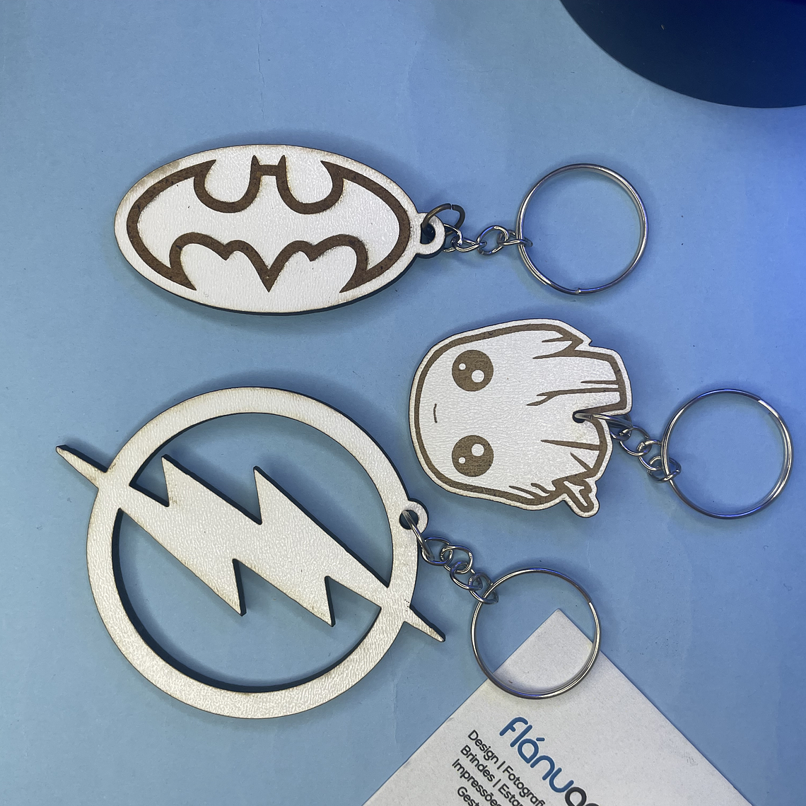 Porta-Chaves - Super Heróis MDF 2