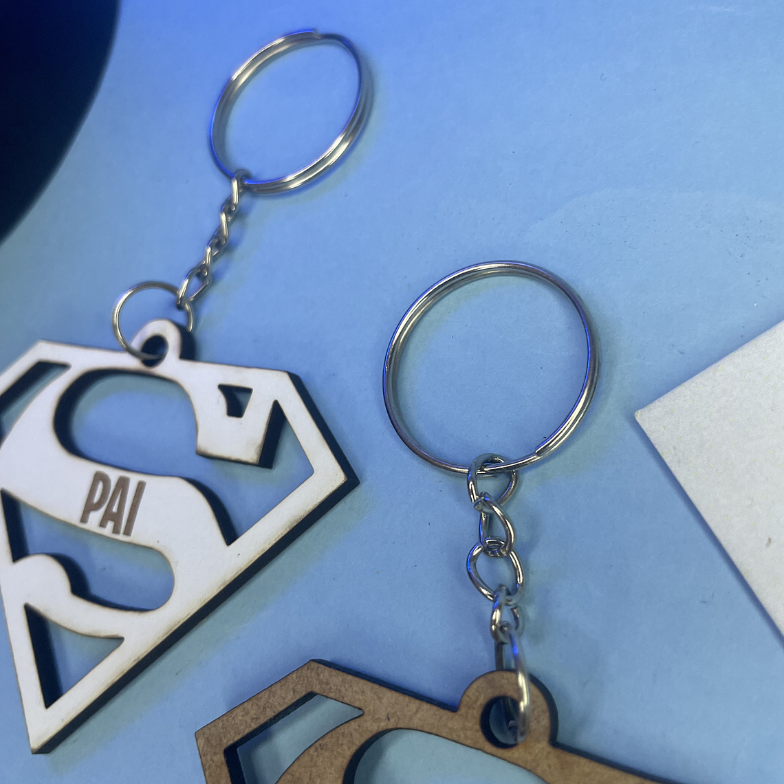 Porta Chaves MDF - Super Pai / Mãe / Avós etc 2